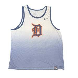 Nike Detroit Tigers MLB Men's Tri-Fade Graphic Tank Top
